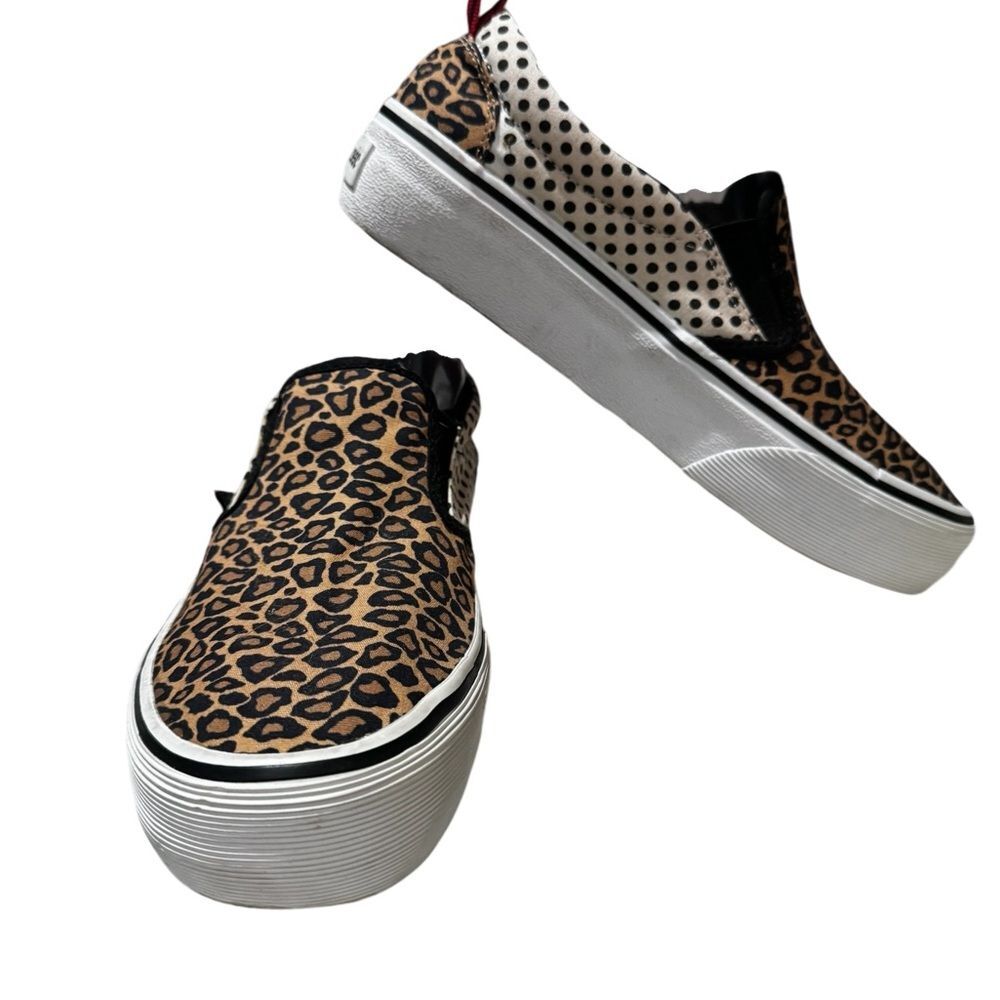 Punkrose Animal Print Loafers, size 7.5